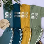 تیشرت شلوارک miu miu