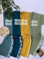 تیشرت شلوارک miu miu