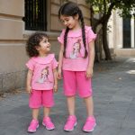 تیشرت شلوارک دخترو اردک