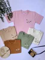 تیشرت تک گلدوزی شده